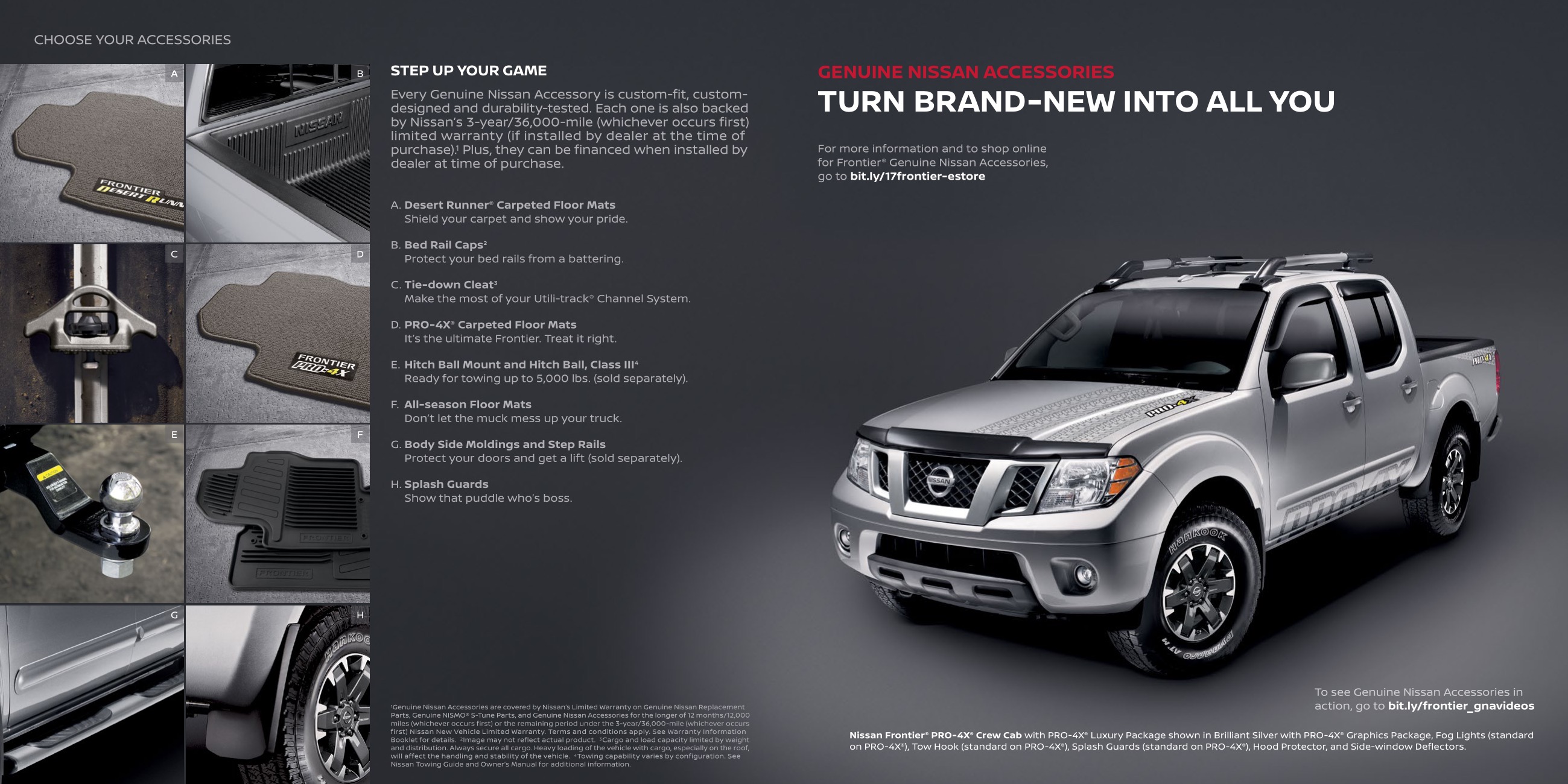2017 Nissan Frontier Brochure Page 9